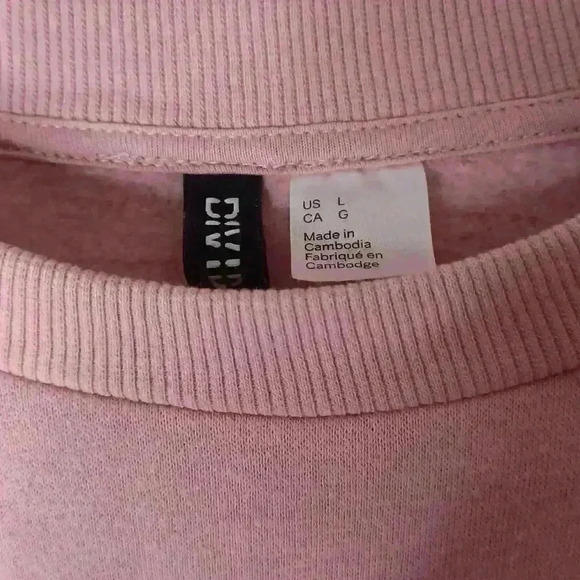 H&M Flowers Detail Sweatshirt - Picture 6 of 10